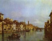 贝尔纳多贝洛托 - Arno in Florence